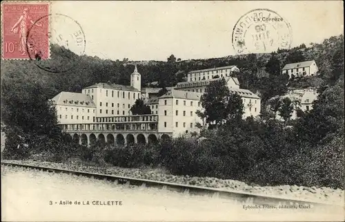 Ak Cellette Correze, Asile de la Cellette