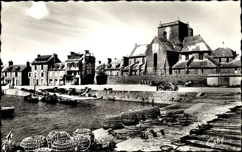 Ak Barfleur Manche, L'Eglise