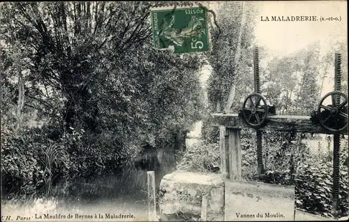 Ak La Maladrerie Yvelines, Vannes du Moulin