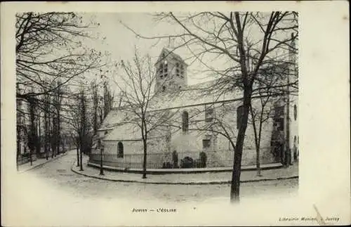 Ak Juvisy Essonne, L'Eglise