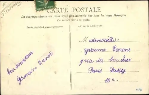 Ak Honfleur Calvados, Ortspartie, Fest