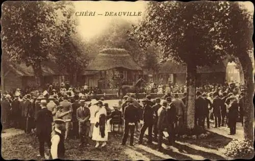 Ak Deauville Calvados, Ortspartie