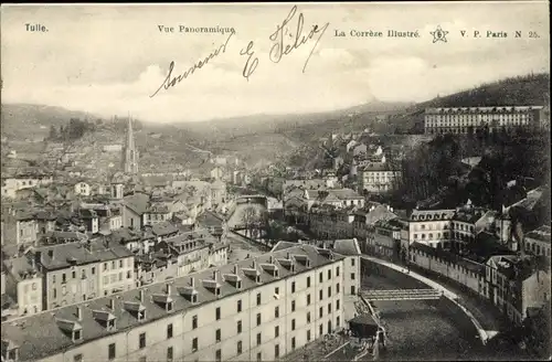 Ak Tulle Correze, Vue Panoramique