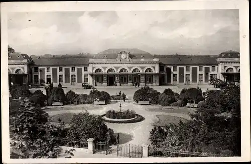 Ak Marmande Lot-et-Garonne, La Gare