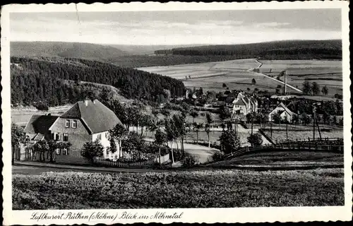 Ak Rüthen in Westfalen, Blick ins Möhnetal