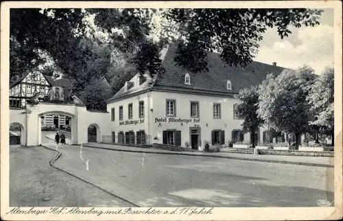 Ak Altenberg Odenthal Bergisches Land, Hotel, Gaststätte Altenberger Hof