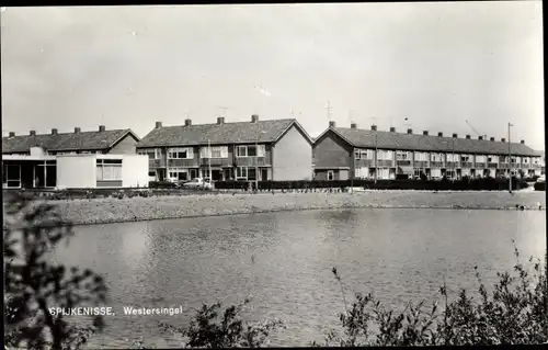 Ak Spijkenisse Südholland, Westersingel