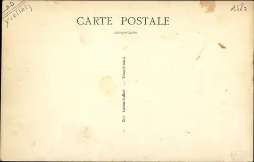 Ak Bréval Yvelines, Entrée Rue l'Escalier