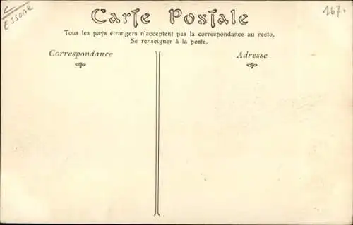 Ak Lozere Essonne, Prairie et Moulin