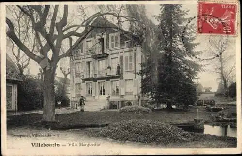 Ak Longpont Essonne, Villebouzin, Villa Marguerite