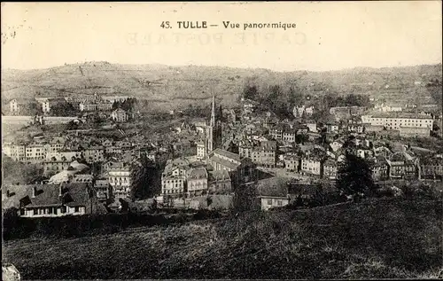 Ak Tulle Correze, Vue panoramique