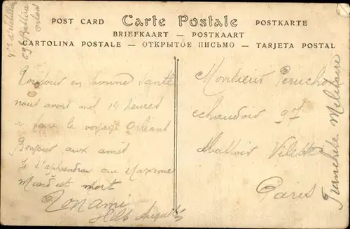 Ak Orléans Loiret, Caserne du Quartier Chatillon