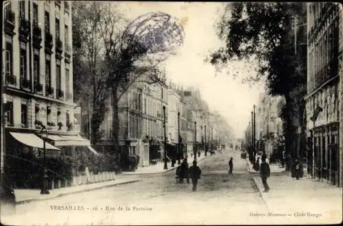 Ak Versailles Yvelines, Rue de la Paroisse