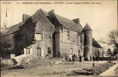 Ak Huppain Pont en Bessin Calvados, Chateaux du Calvados