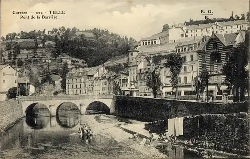 Ak Tulle Correze, Pont de la Barriere