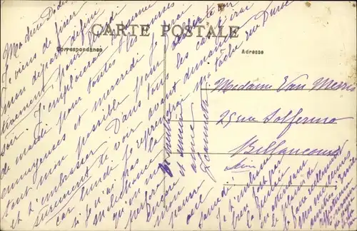 Ak Bort Les Orgues Corrèze Frankreich, Vue generale