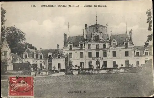 Ak Soulaire et Bourg Maine-et-Loire, Chateau des Ruaulx