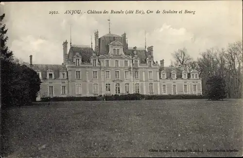 Ak Anjou Maine et Loire, Chateau des Ruaulx, cote est