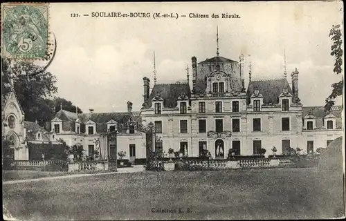 Ak Soulaire et Bourg Maine-et-Loire, Chateau des Ruaulx