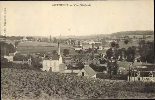 Ak Arthieul Magny en Vexin Val-d’Oise, Vue Generale