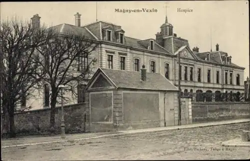 Ak Magny en Vexin Val-d’Oise, Hospice