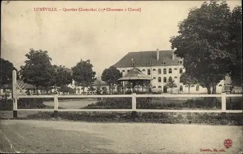 Ak Luneville Meurthe et Moselle, Quartier Clarenthal