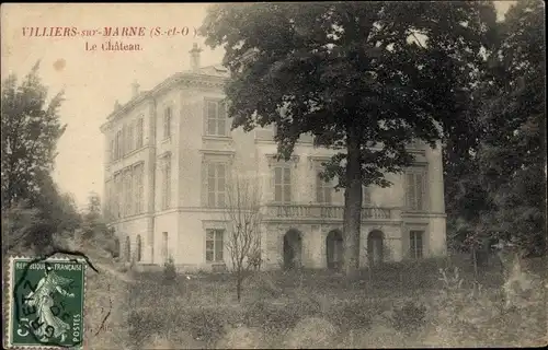 Ak Villiers sur Marne Val de Marne, Le Chateau