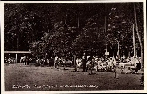 Ak Großkönigsdorf Königsdorf Frechen im Rhein Erft Kreis, Waldcafe Haus Hubertus