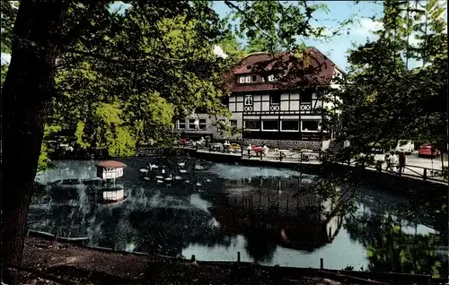 Ak Forsbach Rösrath Nordrhein Westfalen, Waldgasthof Forsbacher Mühle