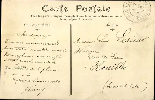 Ak Valognes Manche, Hôtel de Beaumont