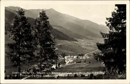 Ak Sankt Johann am Tauern Steiermark, Panorama, Bruderfogel, Bösenstein