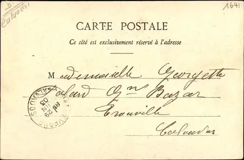 Ak Reux Calvados, L'Entree du Bois Tillard, L'Eglise