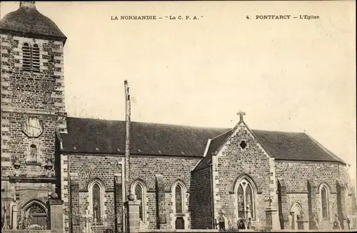 Ak Pontfarcy Calvados, L'Eglise