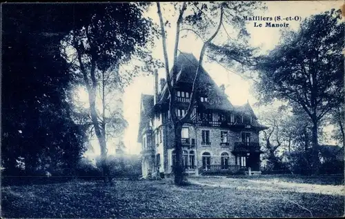 Ak Maffliers Val d’Oise, Le Manoir