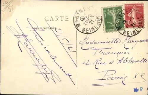 Ak Marines Val d’Oise, Boulevard de la Republique