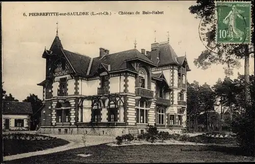 Ak Pierrefitte sur Sauldre Loir-et-Cher, Chateau de Bois Rabot