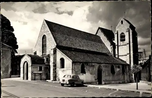 Ak Villeneuve le Roi Val de Marne, L'eglise du Vieux Pays