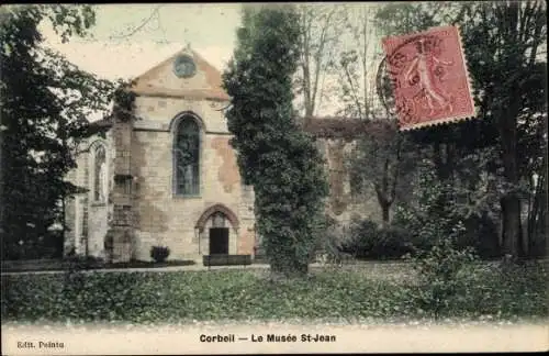 Ak Corbeil Essonne, Le Musee St Jean