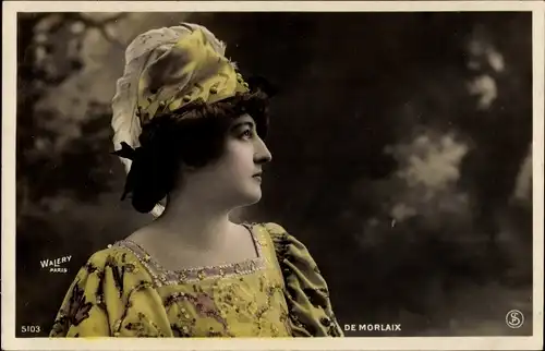 Ak Schauspielerin De Morlaix, Walery Paris
