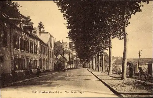 Ak Rolleboise Yvelines, L'Entrée du Pays