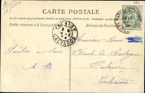 Ak Rosay Yvelines, Sur la Vaucouleurs