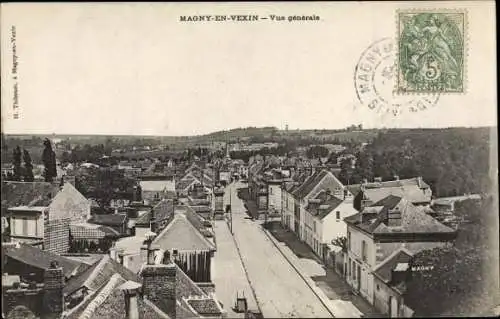 Ak Magny en Vexin Val-d’Oise, Vue generale