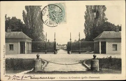 Ak Boissy Saint Leger Val de Marne, Chateau de Grosbois