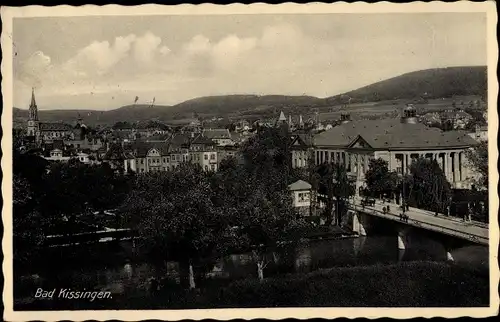 Ak Bad Kissingen Unterfranken Bayern, Gesamtansicht