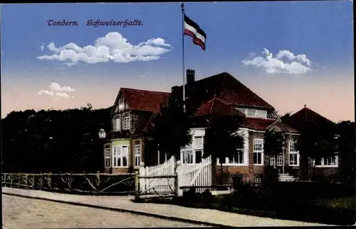 Ak Tønder Tondern Dänemark, Schweizerhalle