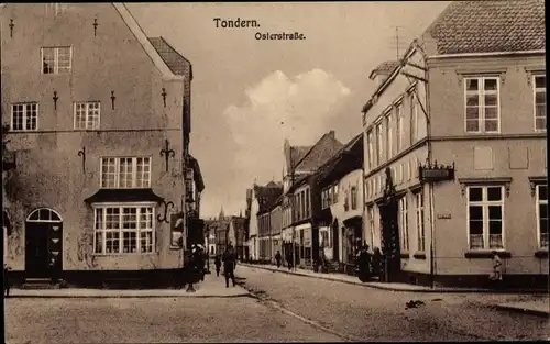 Ak Tønder Tondern Dänemark, Osterstraße