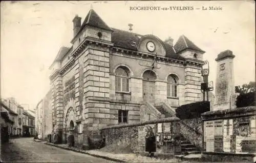 Ak Rochefort en Yvelines, La Mairie