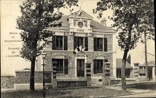 Ak Rocquencourt Yvelines, Mairie, 1906