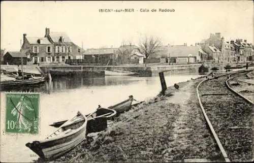 Ak Isigny sur Mer Calvados, Cale de Radoub