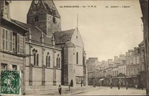 Ak Isigny Calvados, L'Eglise